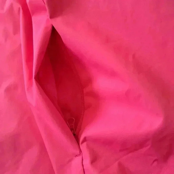 Women's Pink Packable Rain Jacket - Picture 11 of 14